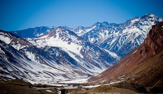 Mendoza, Argentina - Neve na América do Sul